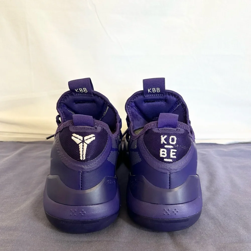 Nike Kobe A.D. Exodus Court Purple size 10.5 BRAND NEW MEN’S BASKETBALL SHOES - Picture 6 of 9